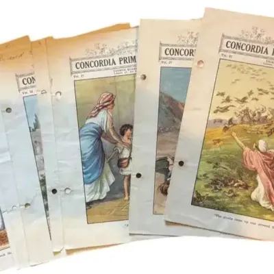 200+ Concordia Bible School Leaflets 1937-1947 
