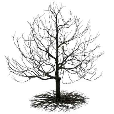 Wire Tree 14" Tall Handmade By Wayne Trinklein