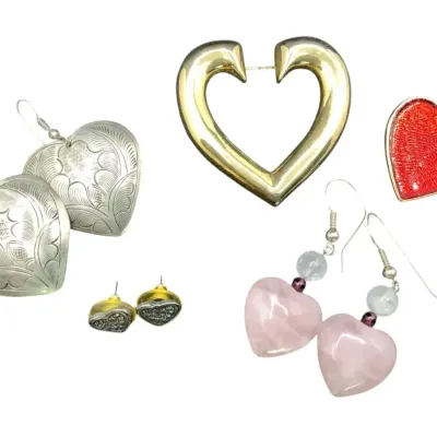 Heart Themed Jewelry- Five Pieces 