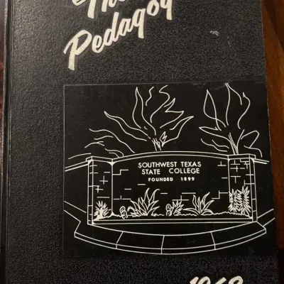 1962 Southwest Texas State College Year Book Founded 1899