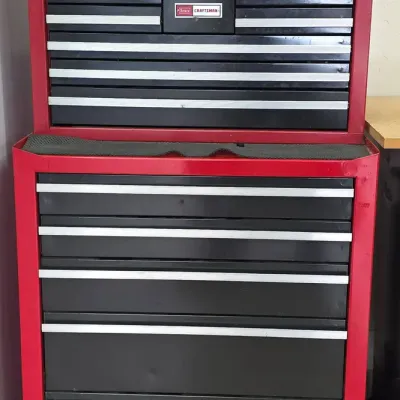 Craftsman Tool Box With Mystery Lot Of Tools Has Keys
