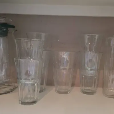 Glass Diffuser, Pitcher and Glassware