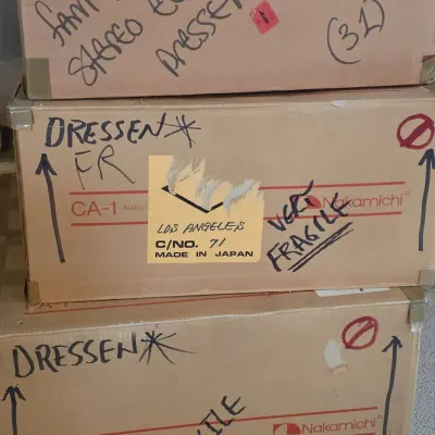 Nakamichi Audio Components In Original Boxes