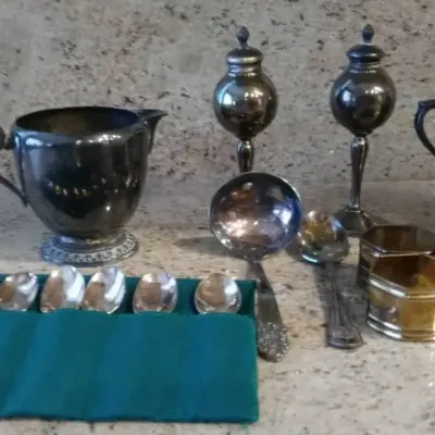 Silver Plated Spoons And More