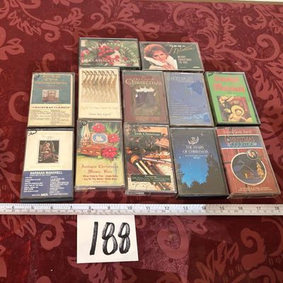 Vintage Cassette Tape Lot