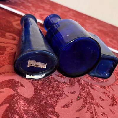 Cobalt Glass Bottles