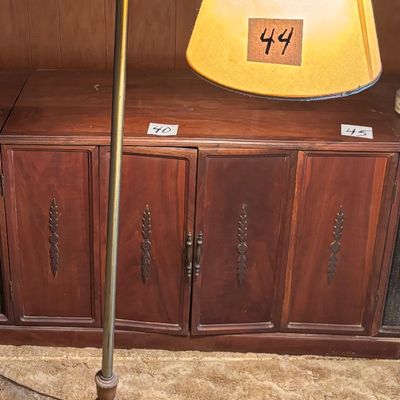 vintage gooseneck floor lamp