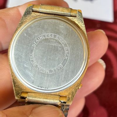 Vintage Red LED Men's Wristwatch