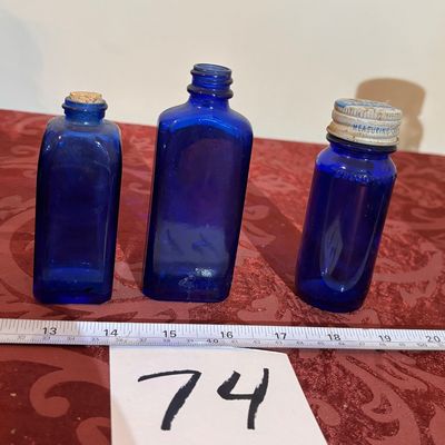 Cobalt Bottle Lot
