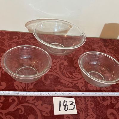 Pyrex Glass Bowl Lot