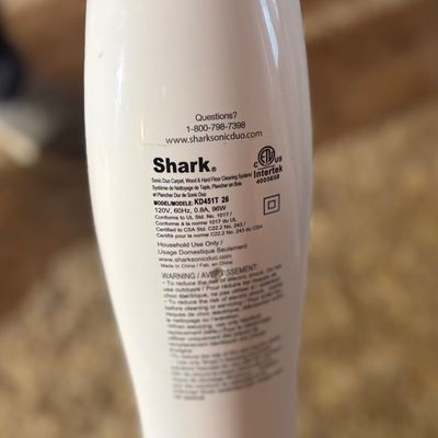 Shark ZZ550 Sonic Duo Lightweight Airglide Upright Hard Floor and Carpet Cleaner