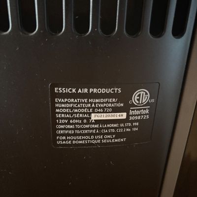 AIRCARE D46 720 Tower Evaporative Humidifier