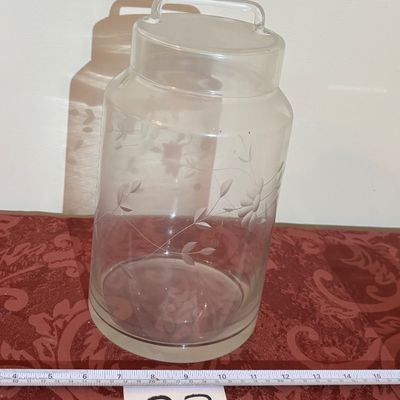Princess House Heritage Crystal Canister