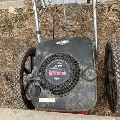 Walk Behind Gas Powered Weed Whip, Briggs & Stratt