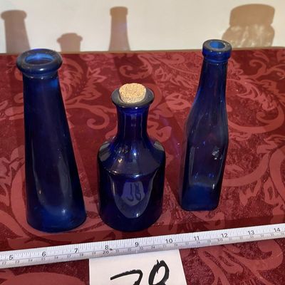 Cobalt Glass Bottles
