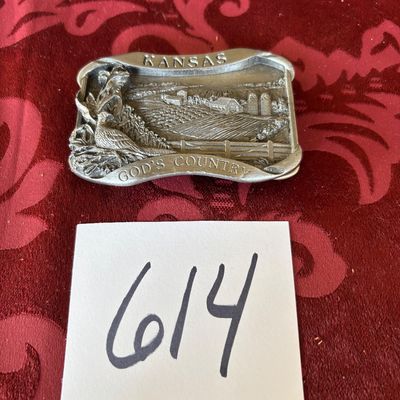 Kansas Belt Buckle