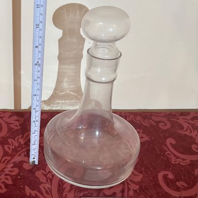 ?VINTAGE HOLMEGAARRD KASTRUP SHIPS SPIRIT DECANTER GLASS BOTTLE