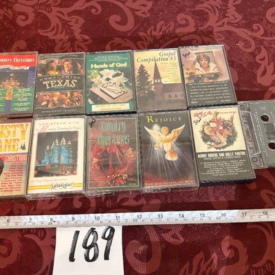 Vintage Cassette Tape Lot