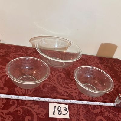 Pyrex Glass Bowl Lot