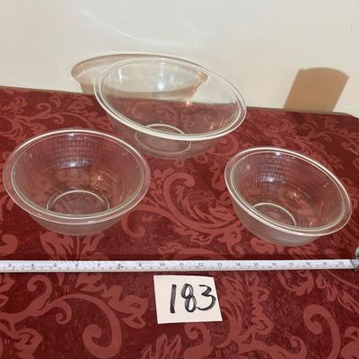 Pyrex Glass Bowl Lot