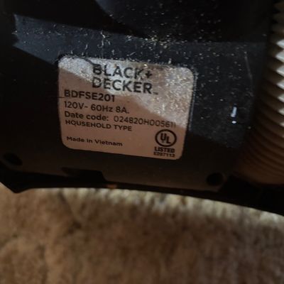 Black & Decker Upright Vacumn