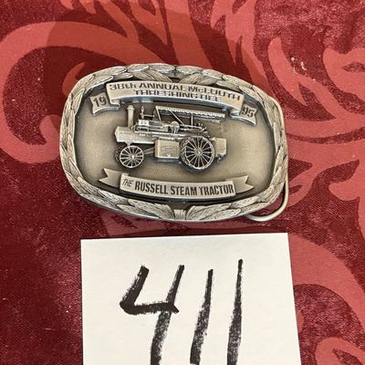 Threshing Bee Buckle
