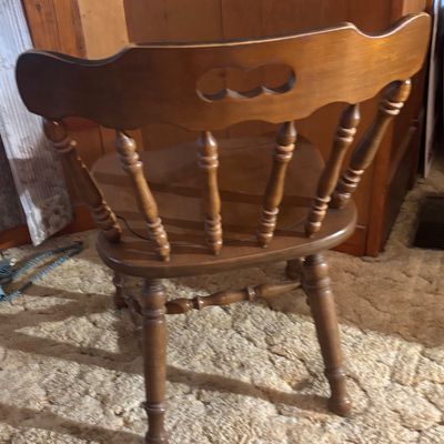 vintage pub chair