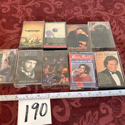 Cassette Tape Lot