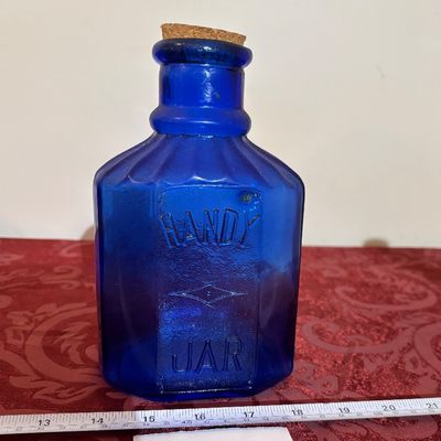 Cobalt Glass Lot