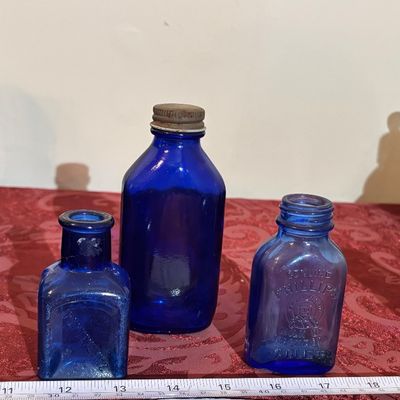 Cobalt Bottle Lot