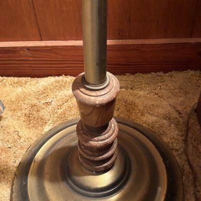 vintage gooseneck floor lamp