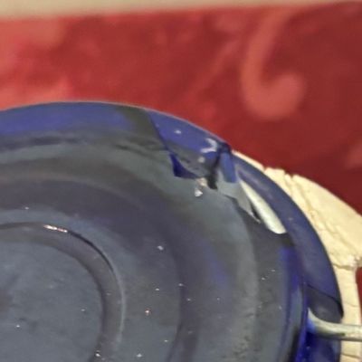 Cobalt Canister Jar Lot