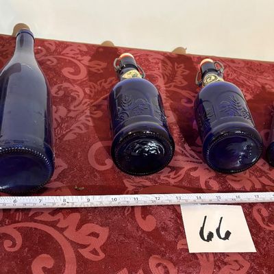 Cobalt Bottle Lot