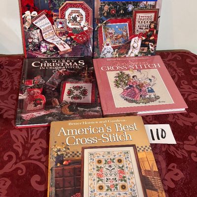 Cross-Stitch Book Lot