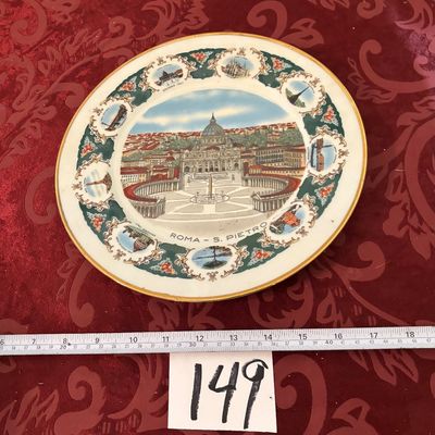 Eschenbach Bavaria Germany Roma S Pietro Collector Plate