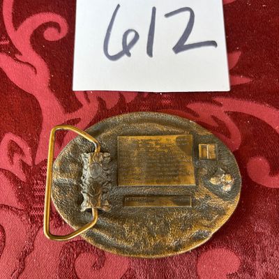 CLASSIC BELT BUCKLE KRAUSE PROFIT TILL SYSTEMS CONSERVATION LIMITED EDITION