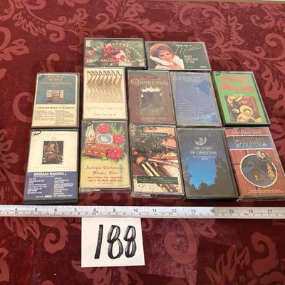 Vintage Cassette Tape Lot