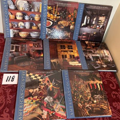 Country Crafts Hardcover American Country Lot
