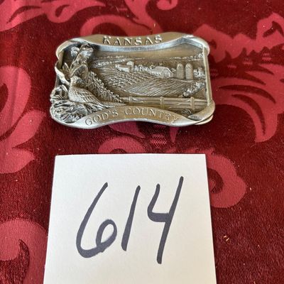 Kansas Belt Buckle