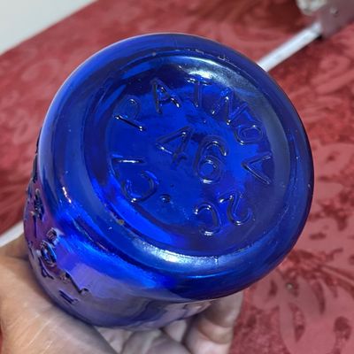 Blue Mason Jar