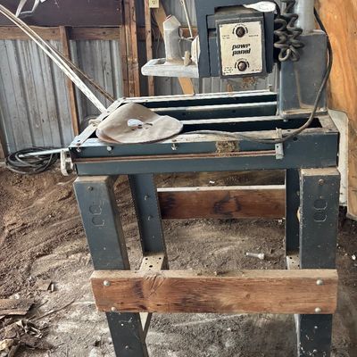 Montgomery Ward Powr-Kraft 10-inch Radial Arm Saw