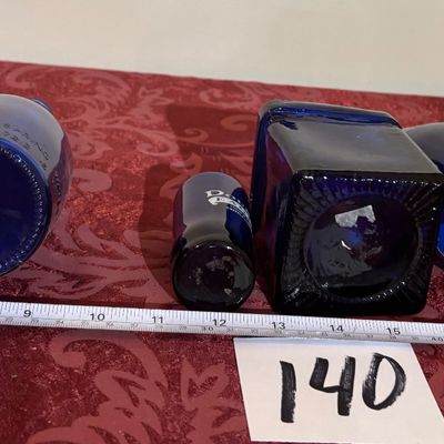 Blue Glass Lot
