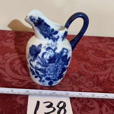 Cracker Barrel Blue And White Collection 16 Oz Pitcher Vintage