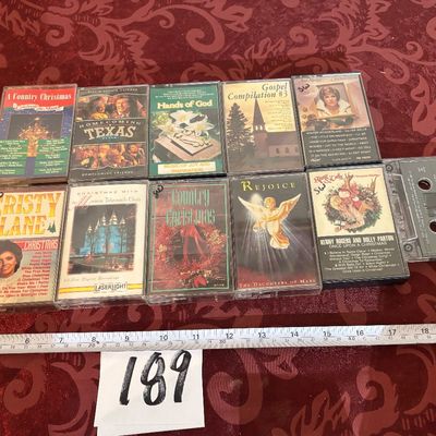 Vintage Cassette Tape Lot