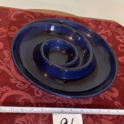 Corsica Cobalt (Blue) Swirl Bowl
