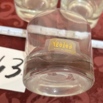 MADE IN ITALY" / "Colony Glass Lot