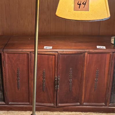 vintage gooseneck floor lamp