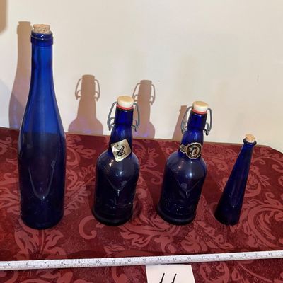 Cobalt Bottle Lot