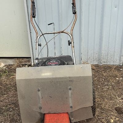 Walk Behind Gas Powered Weed Whip, Briggs & Stratt