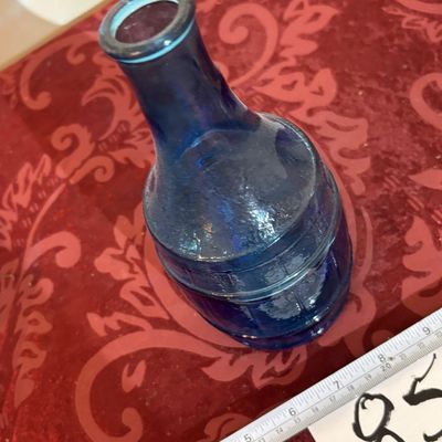 Vintage Dr. Chandler's Jamaica Ginger Root Bitters Blue Wheaton Bottle